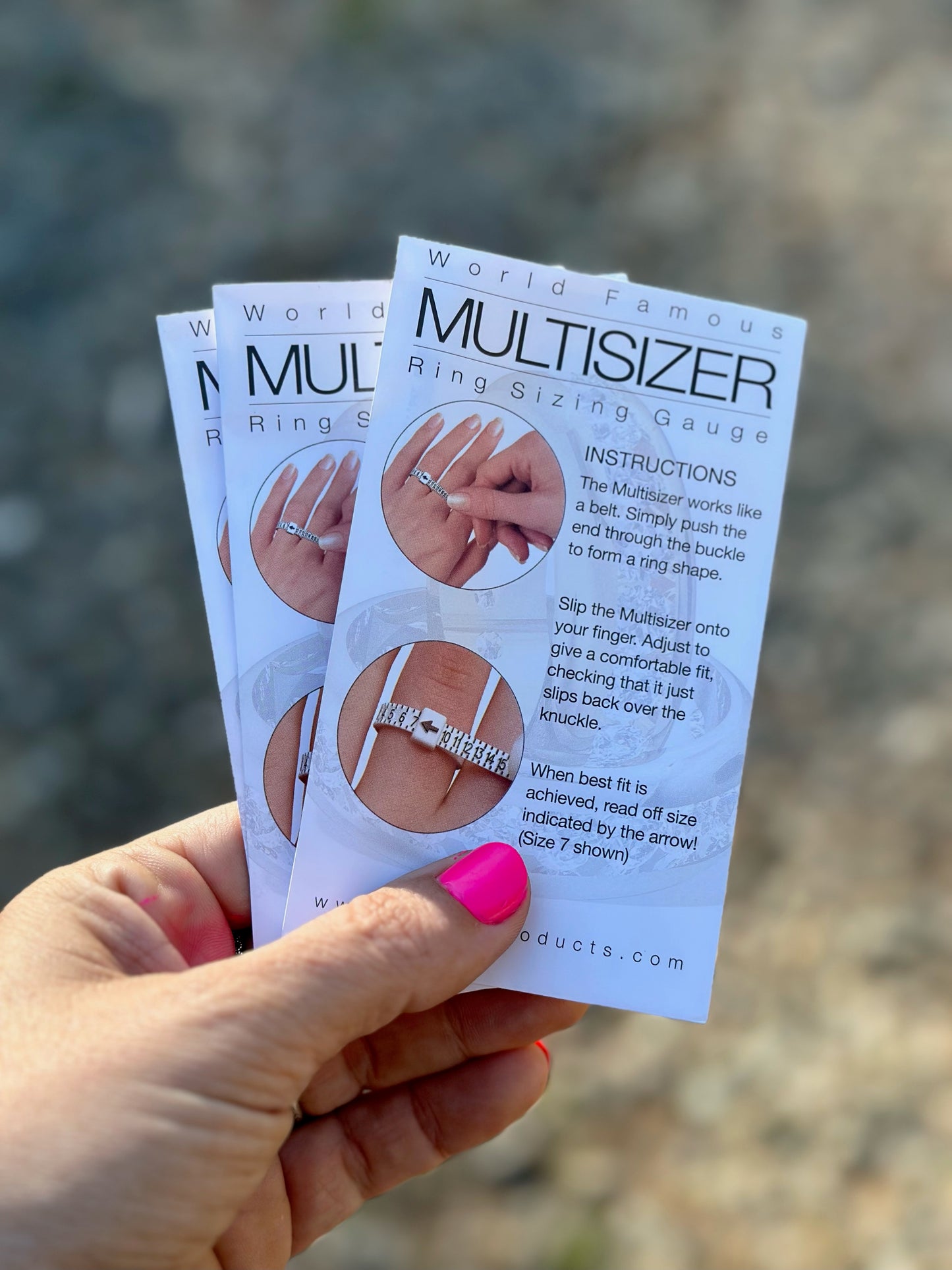 MULTISIZER RING SIZER