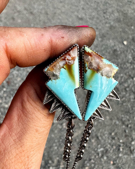 Turquoise Bolt Earrings