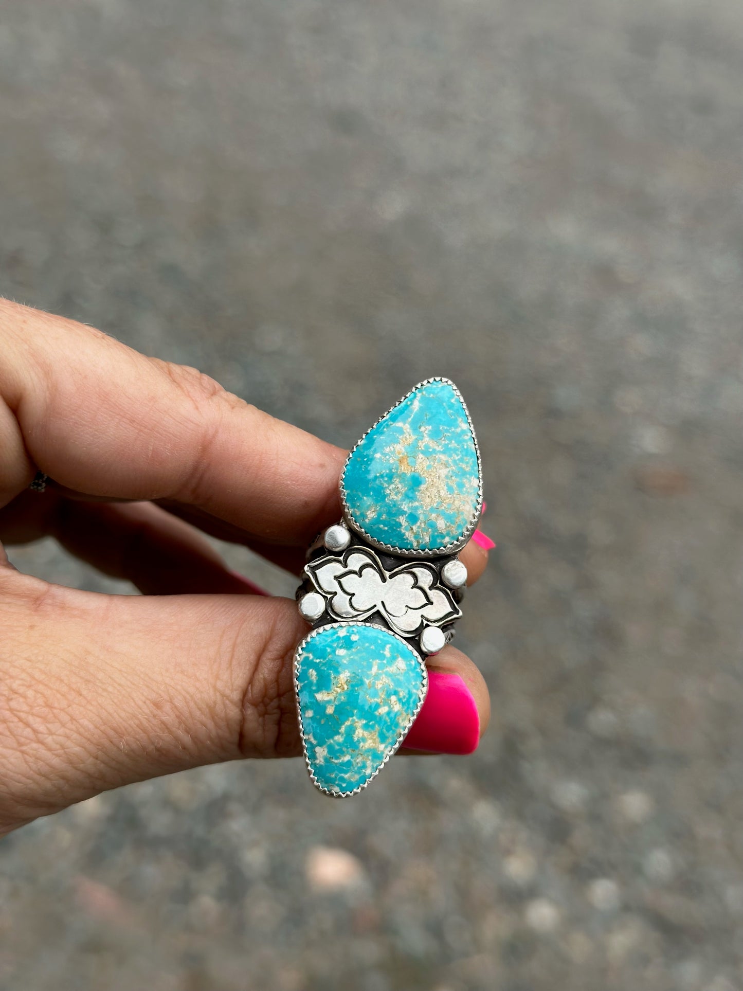 KINGMAN TURQUOISE STATMENT RING